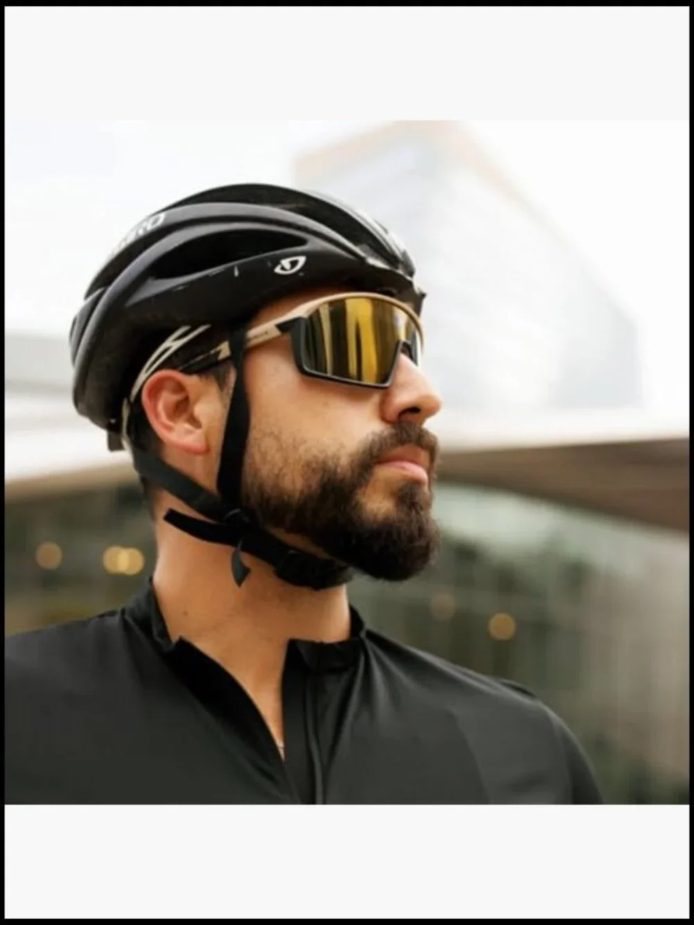 Sport Single Lens Panoramic Polarized Sunglasses